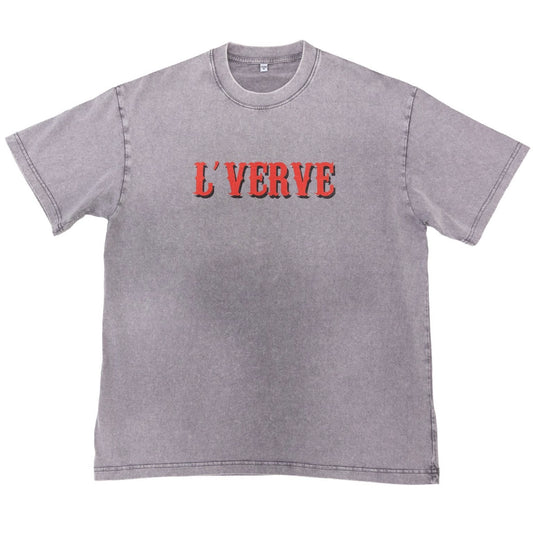 L’verve washed ￼grey loose fit